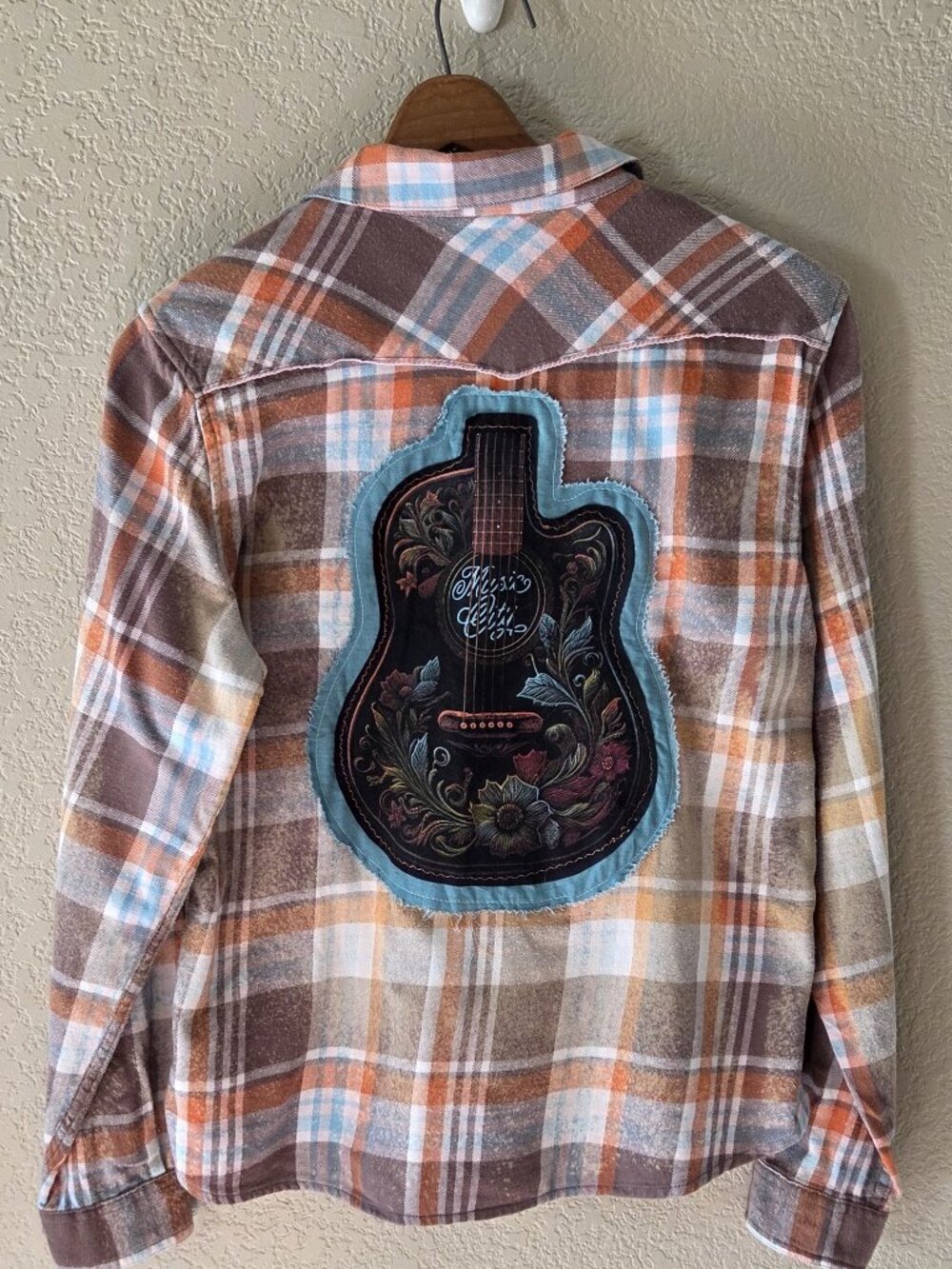Music City Upcycled Flannel